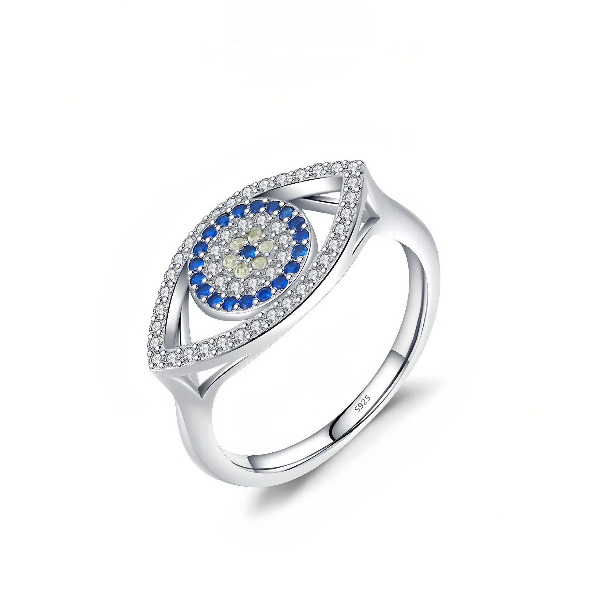 Sacred Eye of Providence Silver Ring