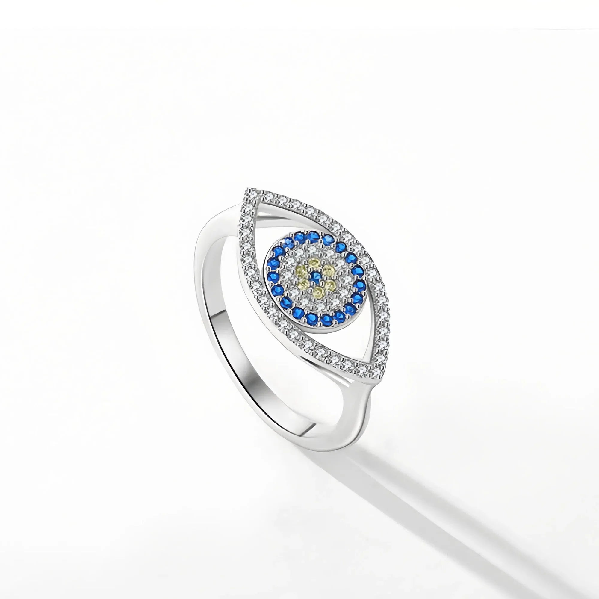 Sacred Eye of Providence Silver Ring