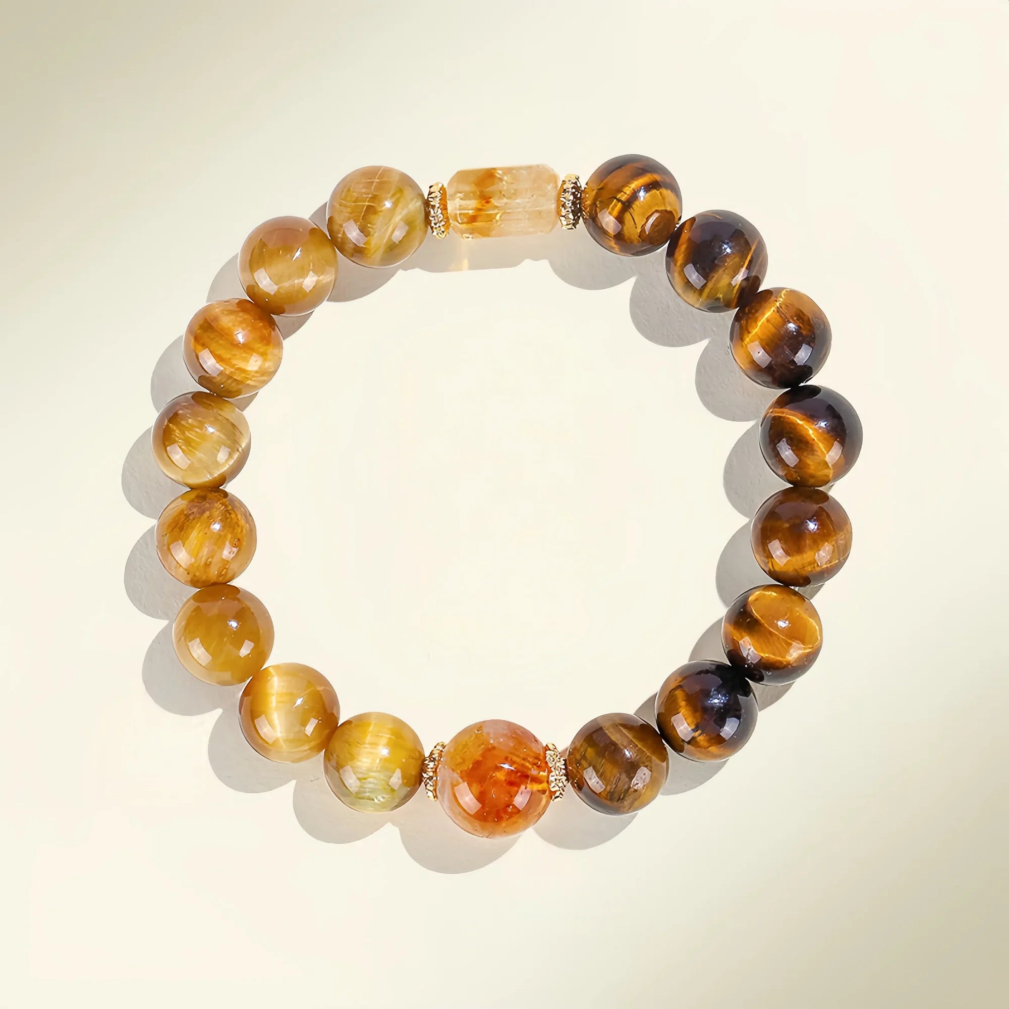 Solar Tiger Eye Energy Bracelet