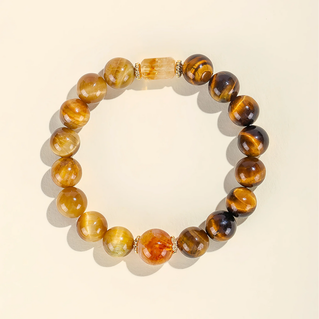 Solar Tiger Eye Energy Bracelet