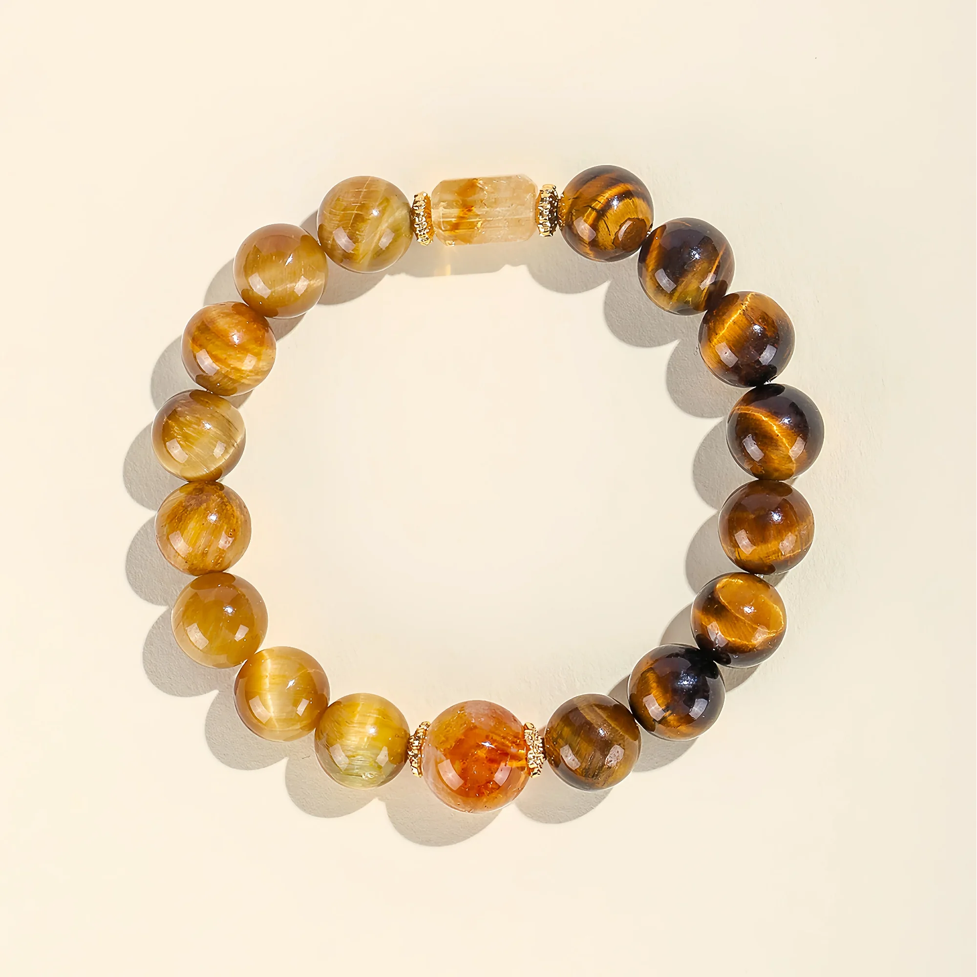 Solar Tiger Eye Energy Bracelet