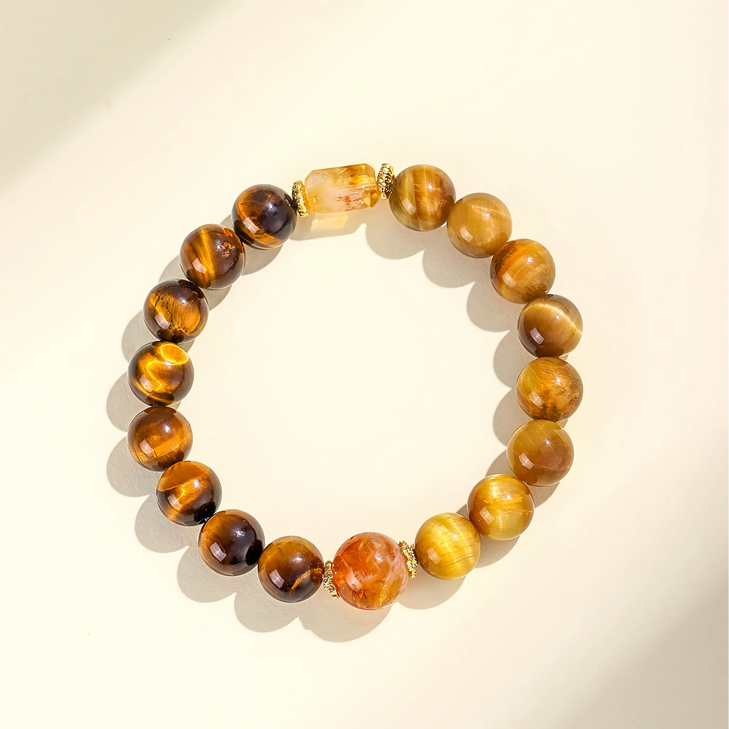 Solar Tiger Eye Energy Bracelet