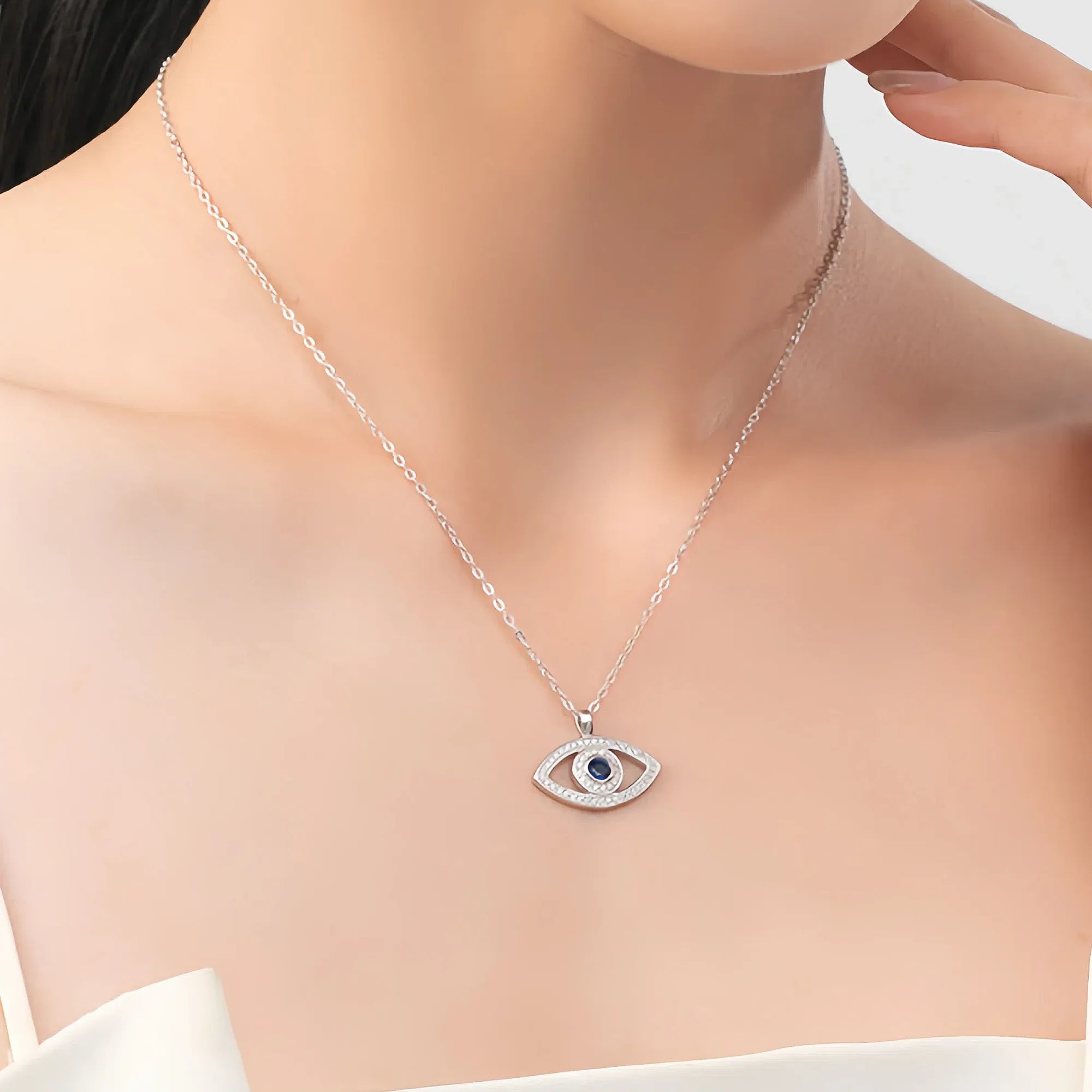 Star Ocean Night Evil Eye Sentinel Necklace