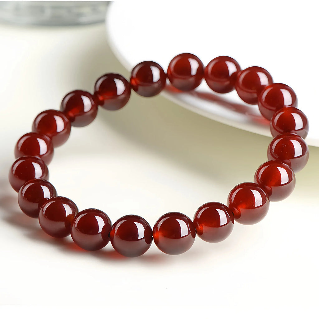 Sunset Fire Garnet Bracelet