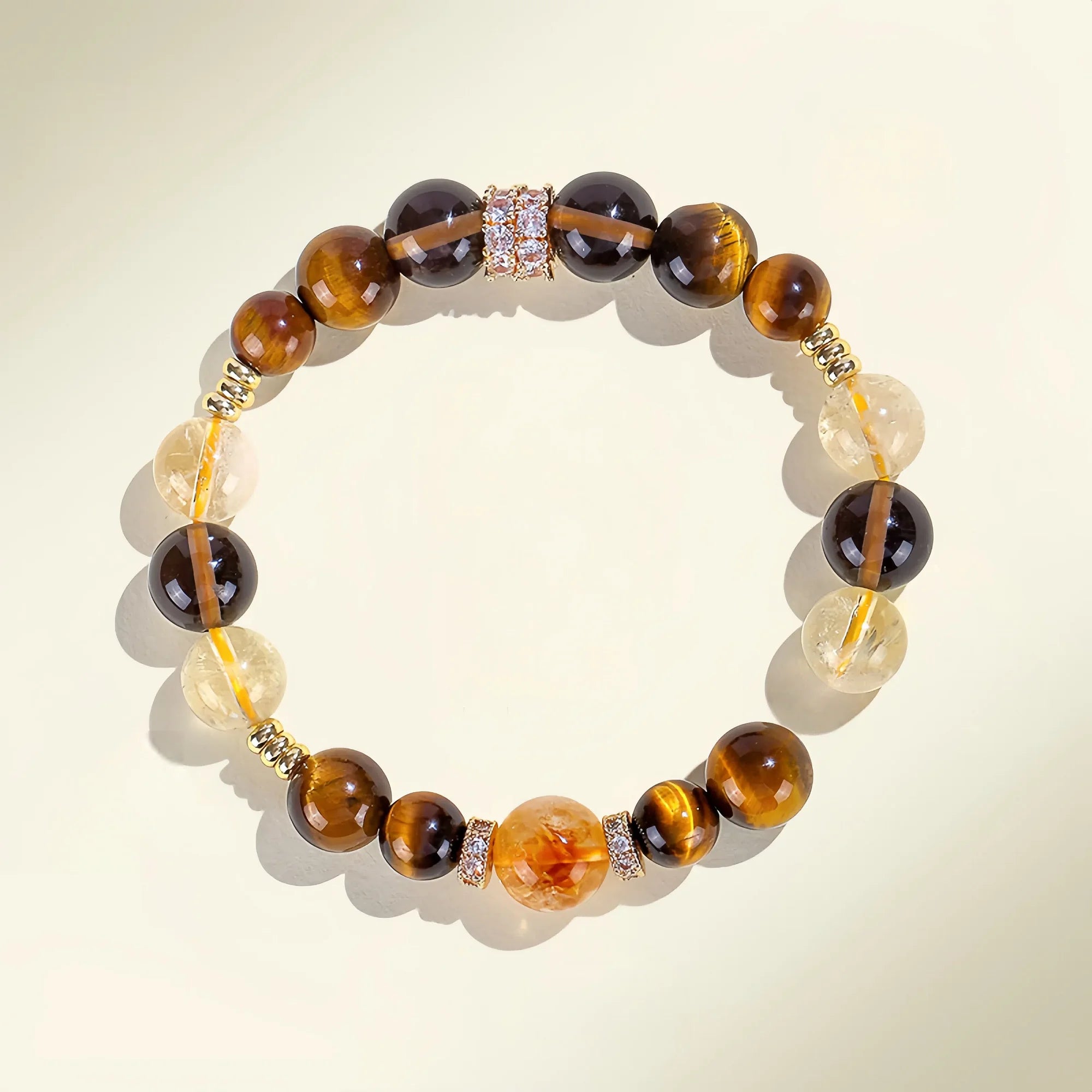 Tiger Eye Gold Resonance Bracelet