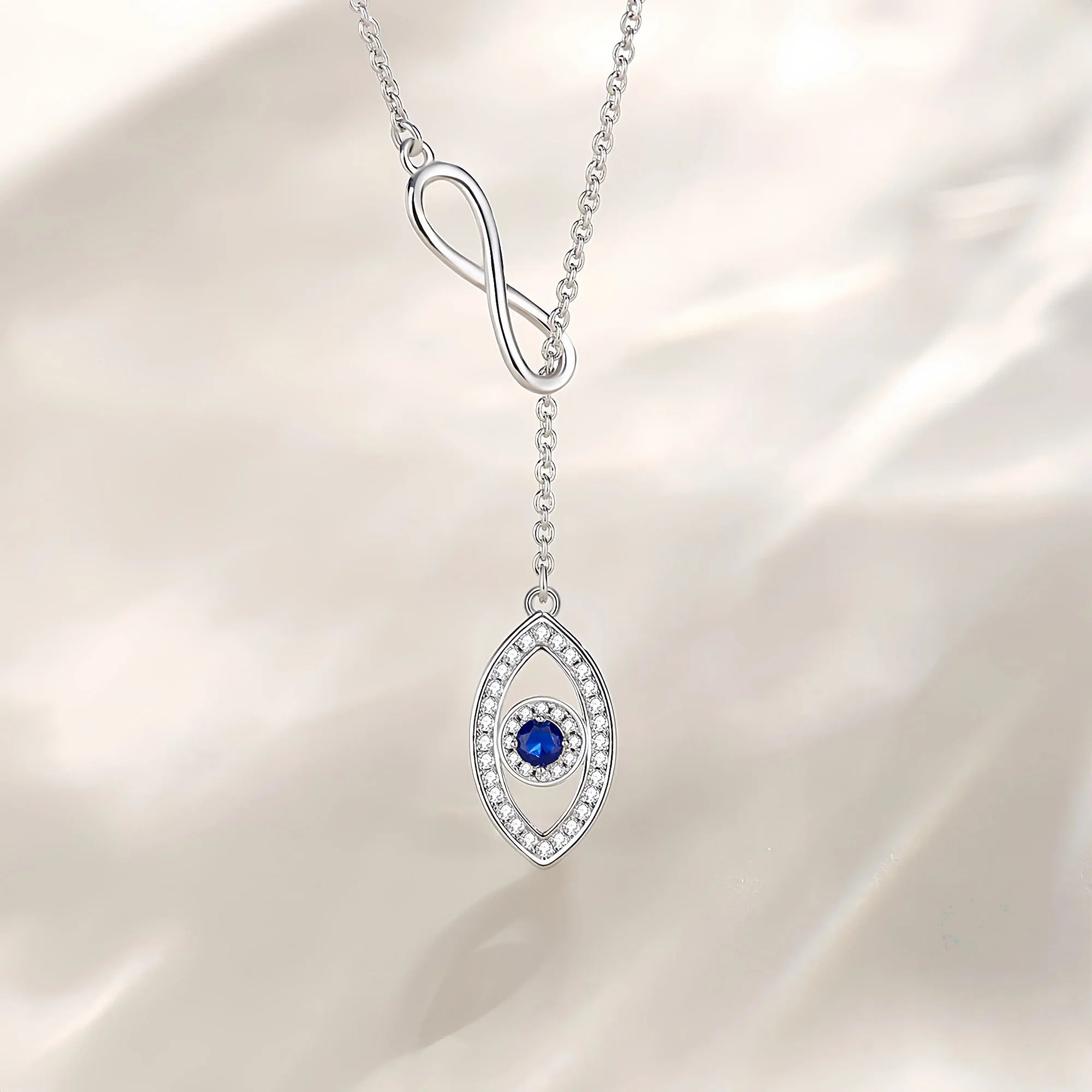 Timeless Night Infinite Evil Eye Sentinel Necklace