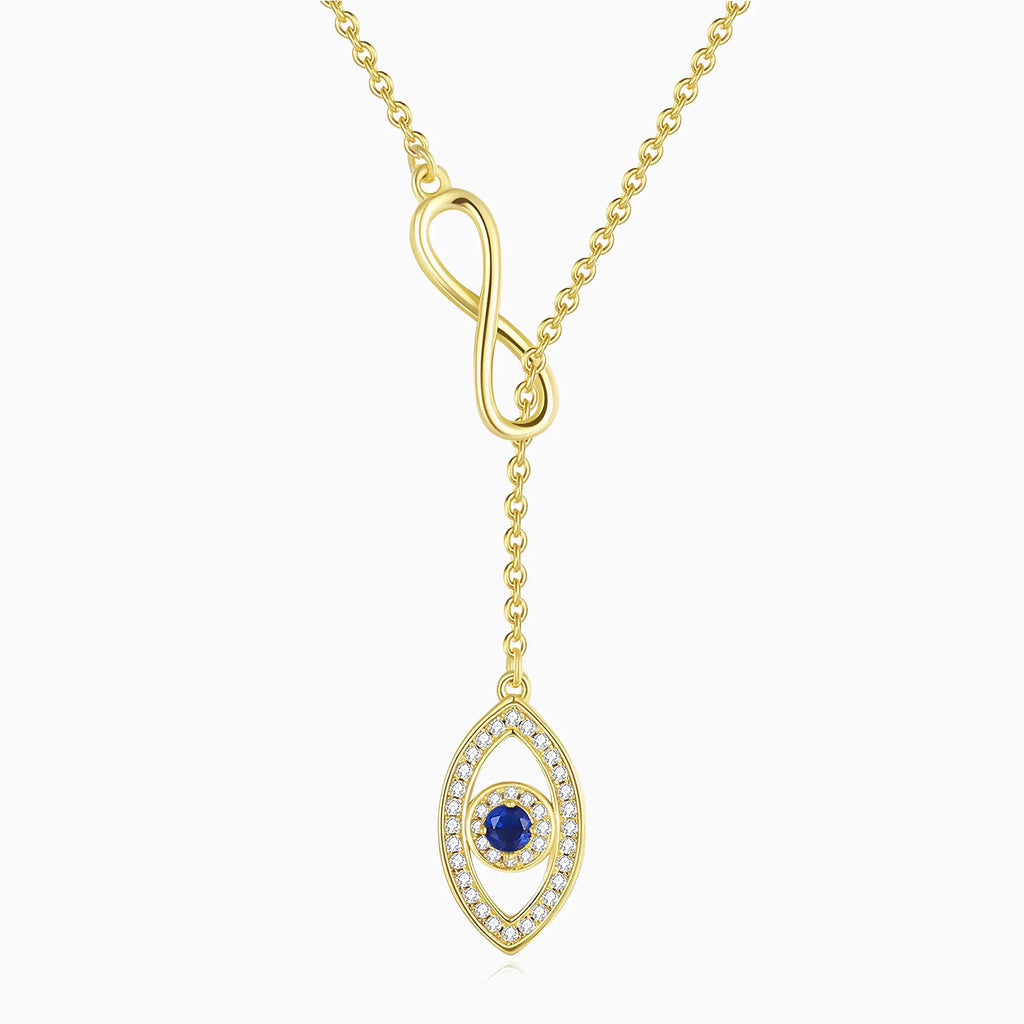Timeless Night Infinite Evil Eye Sentinel Necklace