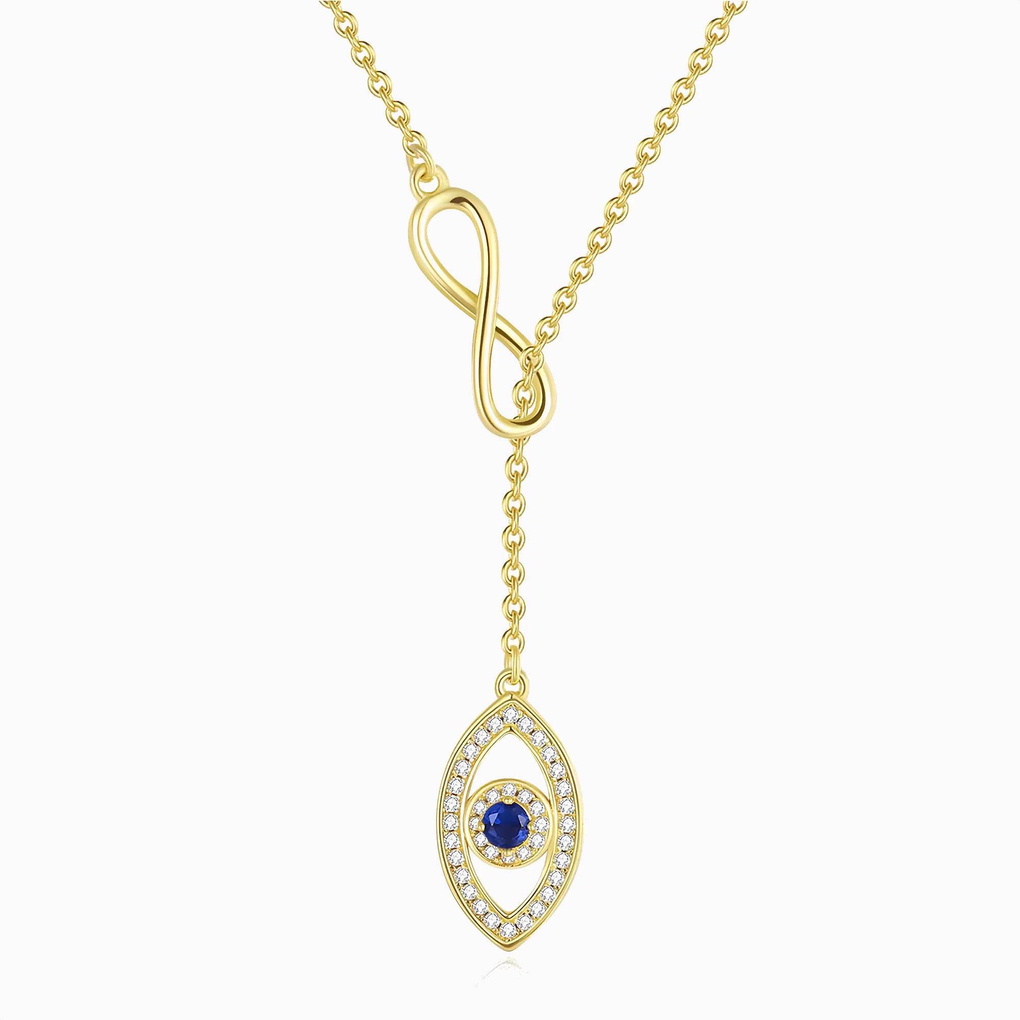 Timeless Night Infinite Evil Eye Sentinel Necklace