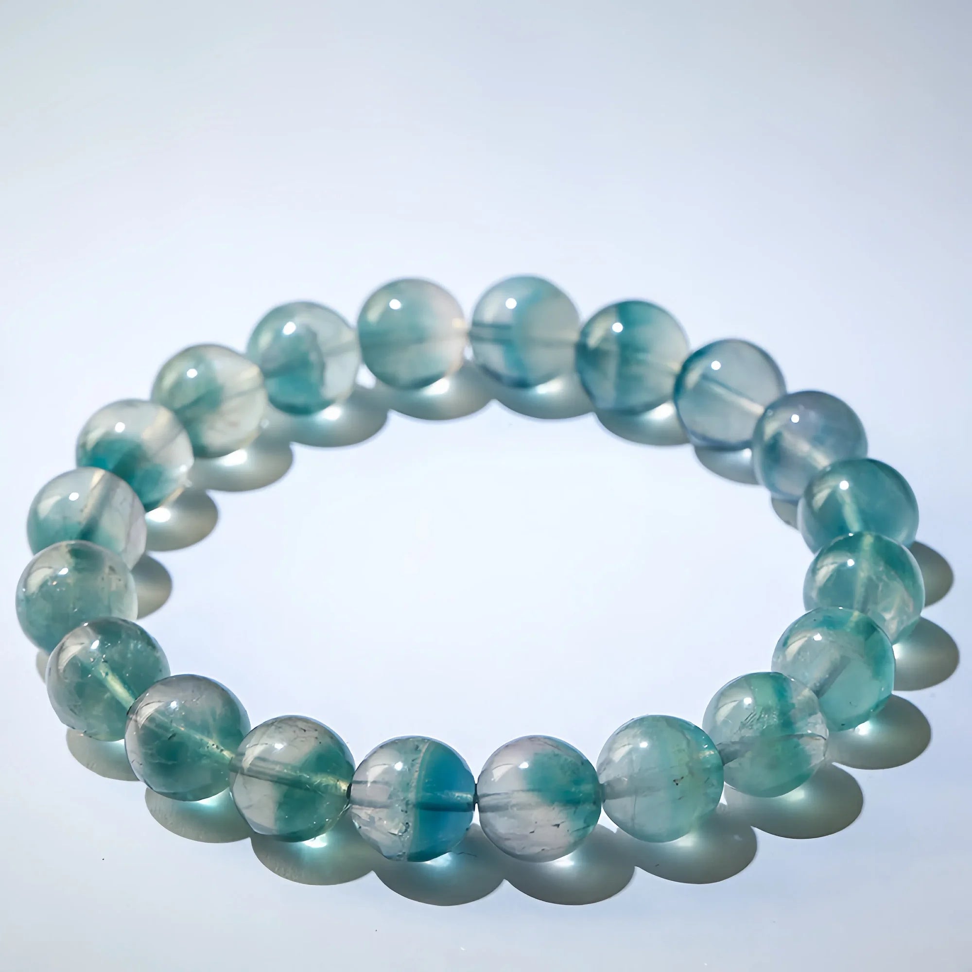Treasure Bowl Blue Fluorite Bracelet