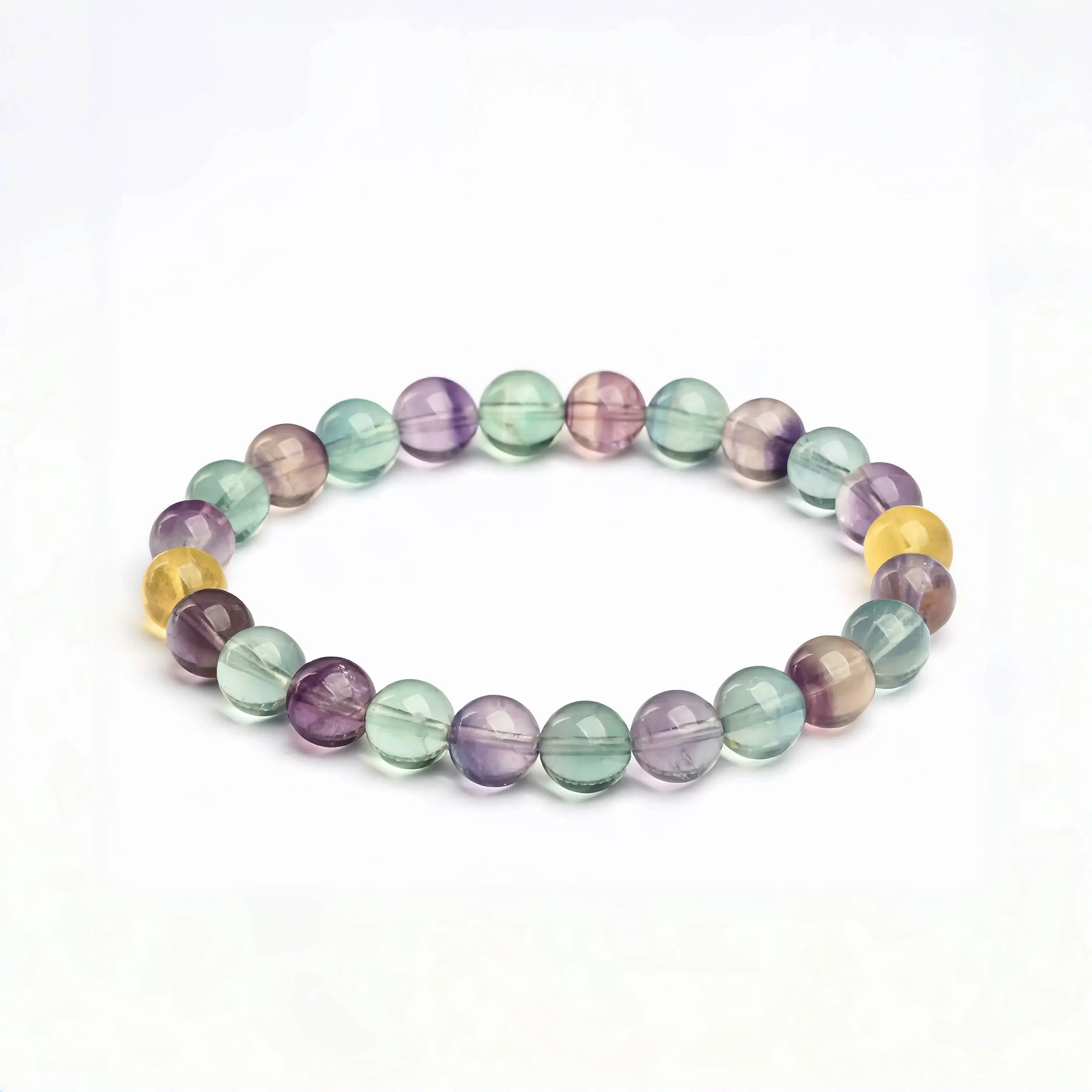 Unicorn Rainbow Fluorite Bracelet