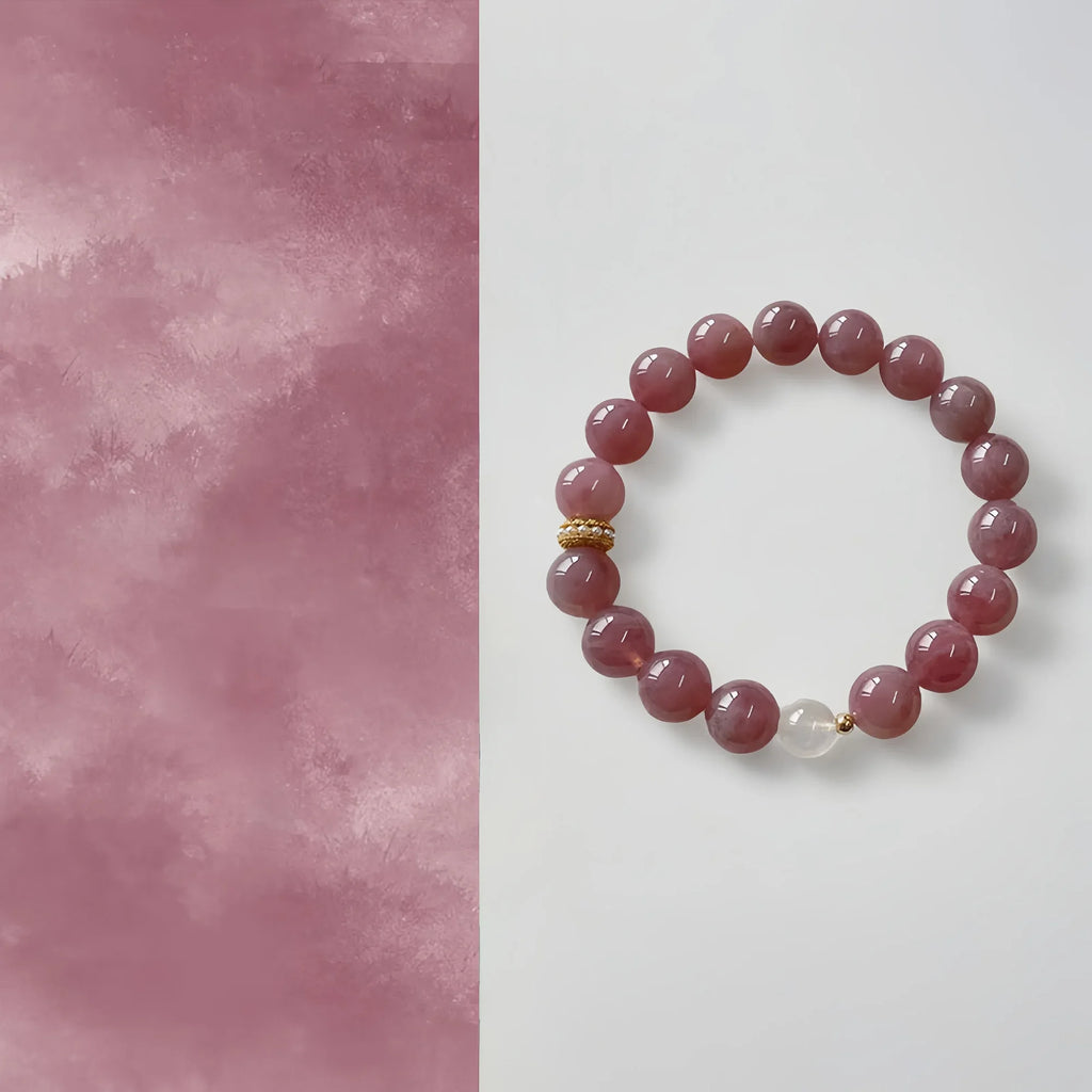 Venus Ascendant Fluorite Quartz Bracelet
