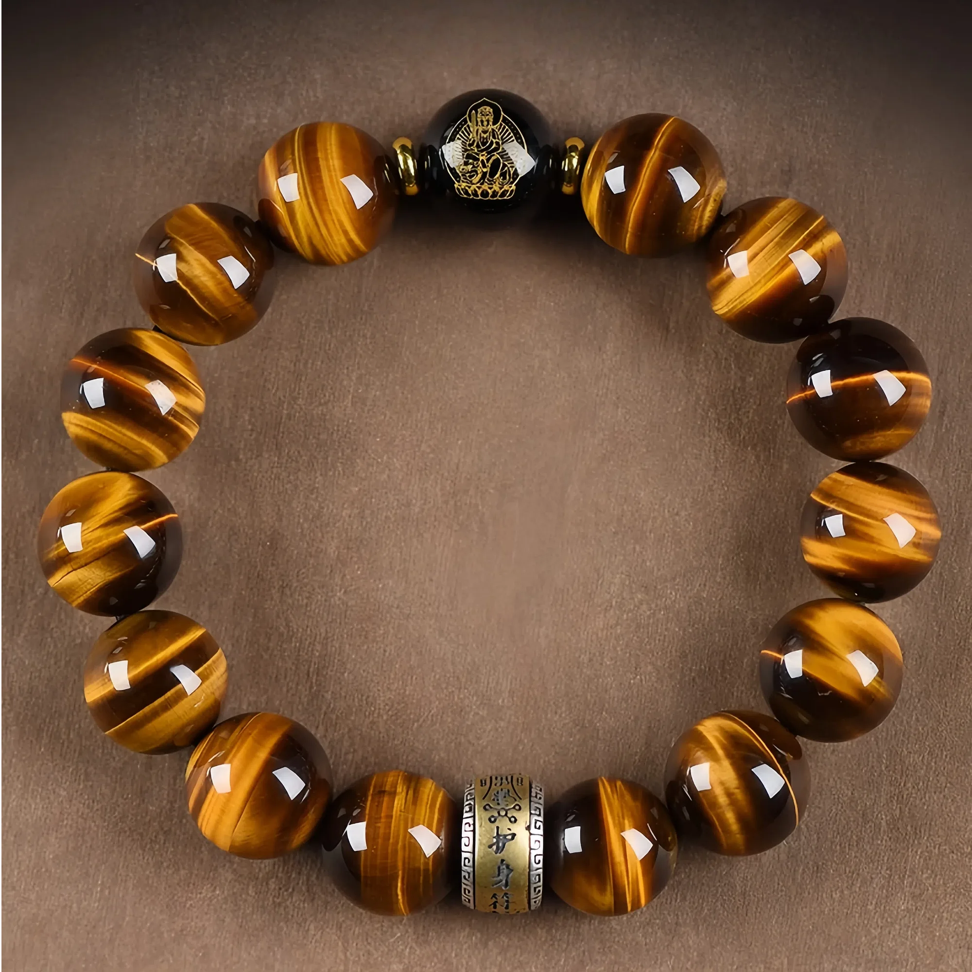 Zodiac Guardian Tiger Eye Bracelet