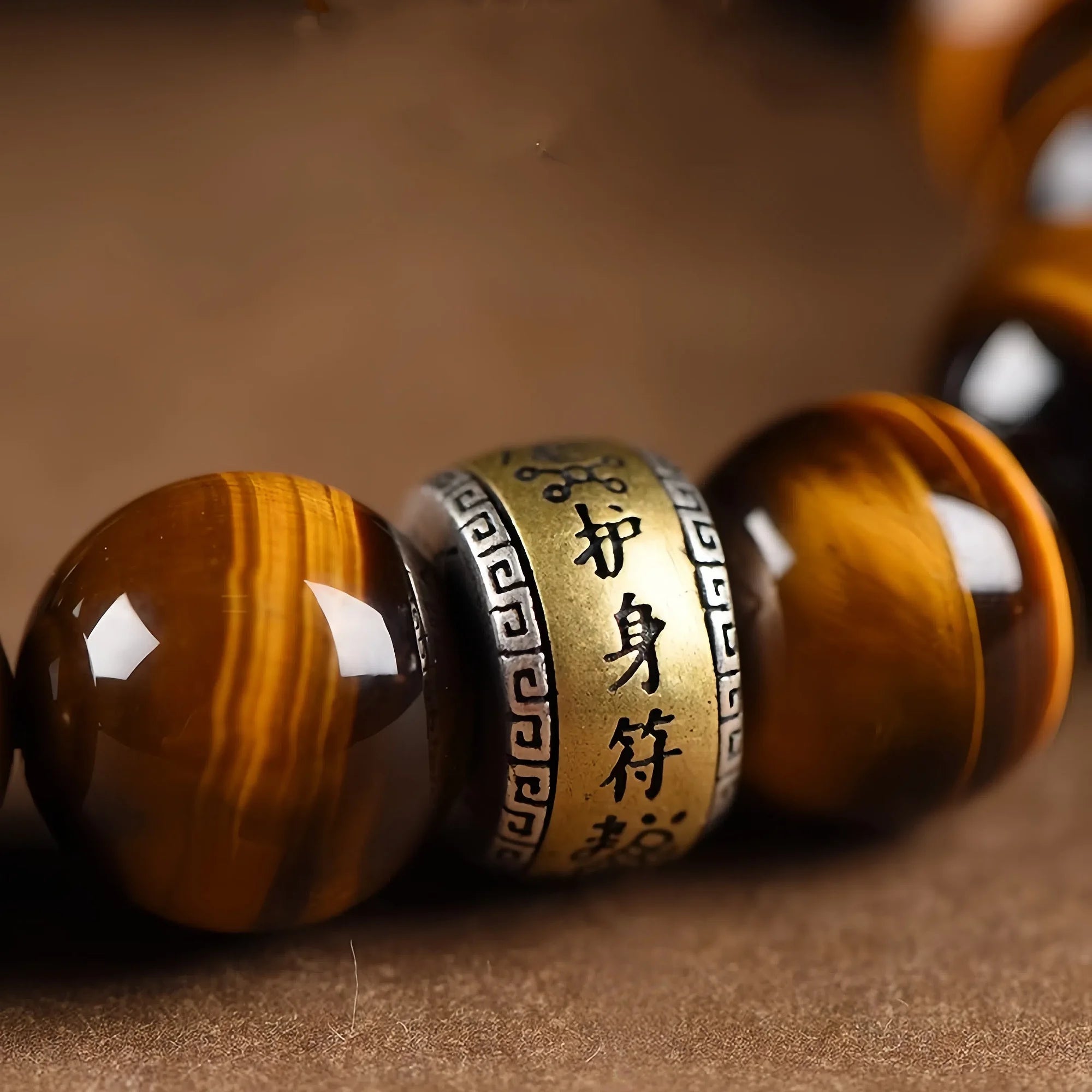 Zodiac Guardian Tiger Eye Bracelet