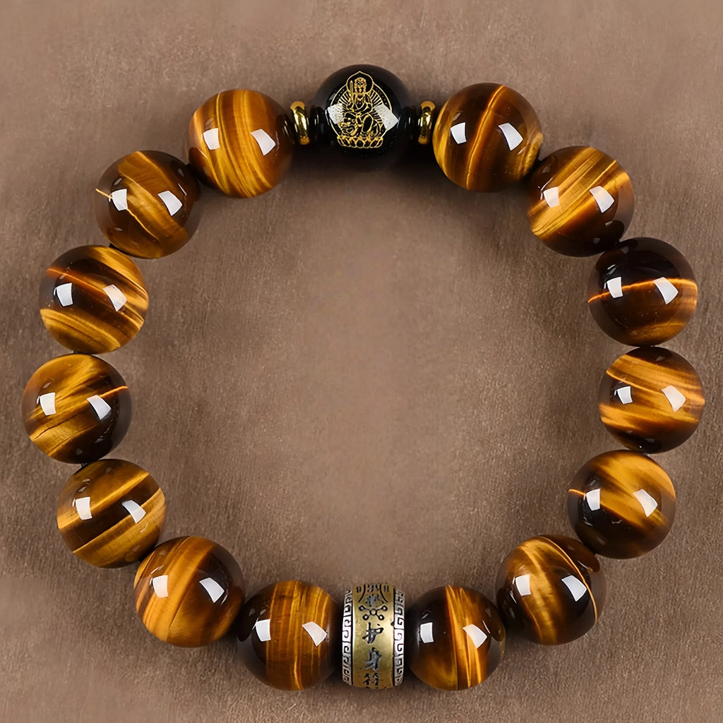 Zodiac Guardian Tiger Eye Bracelet