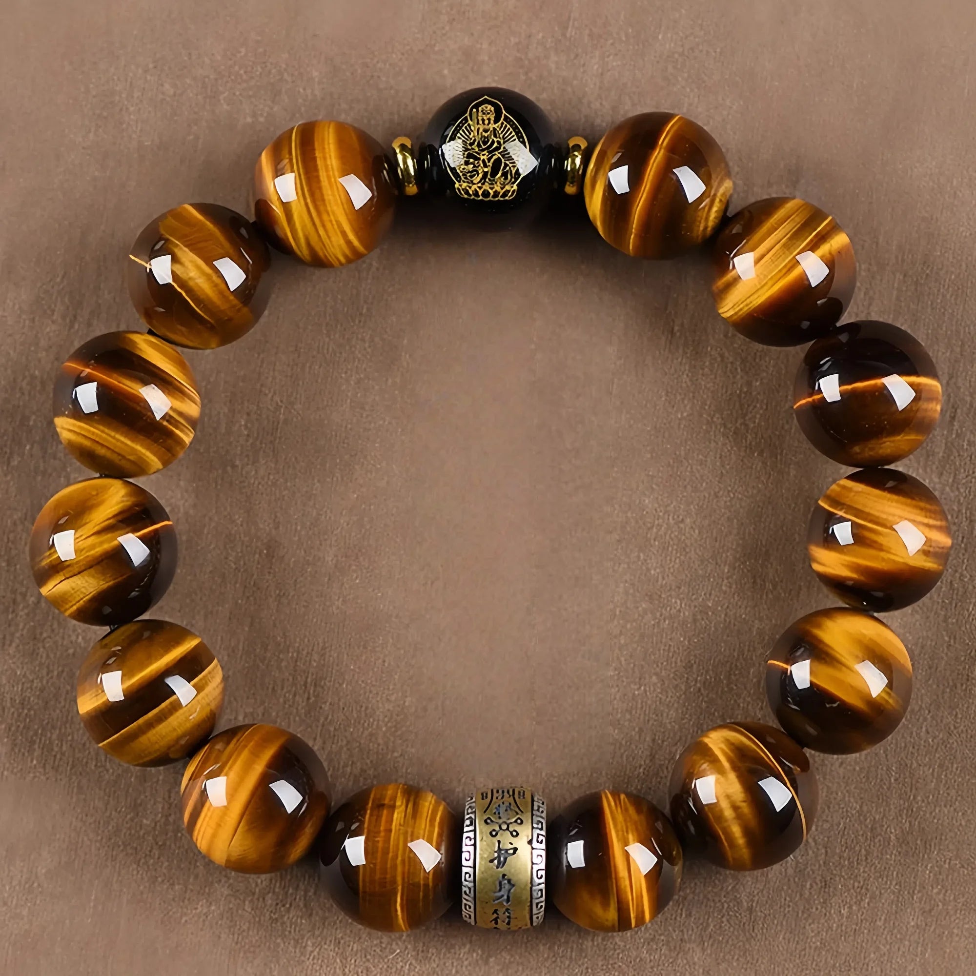 Zodiac Guardian Tiger Eye Bracelet